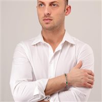 Bracciale Morellato Uomo LUX in Acciaio Pietre dure SASV03 - SASV03